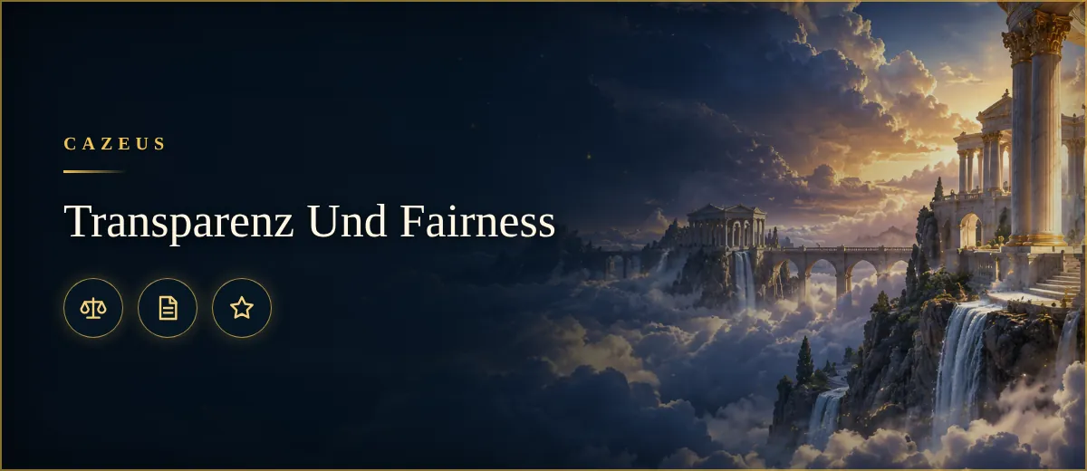 Transparenz Und Fairness - Cazeus Casino