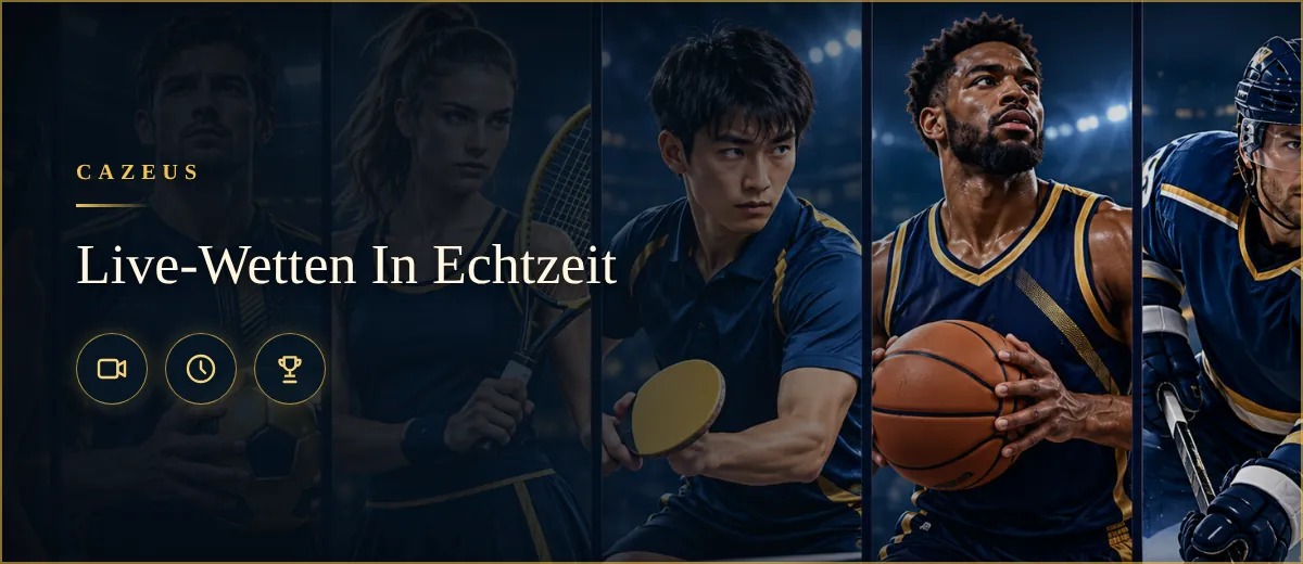 Live-Wetten In Echtzeit - Cazeus Casino