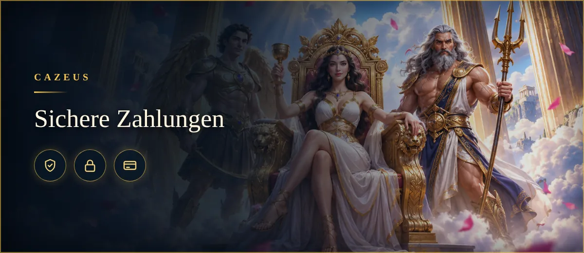 Sichere Zahlungen - Cazeus Casino