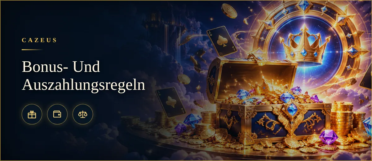 Bonus- Und Auszahlungsregeln - Cazeus Casino