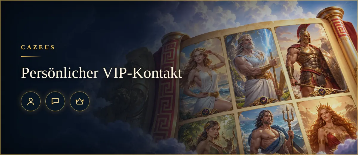 Persönlicher VIP-Kontakt - Cazeus Casino