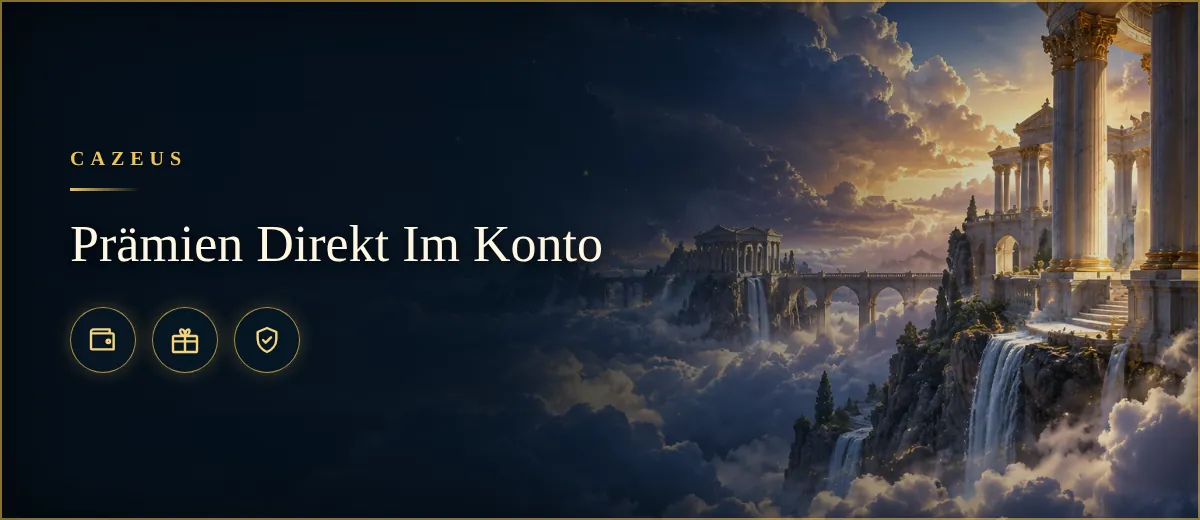Prämien Direkt Im Konto - Cazeus Casino